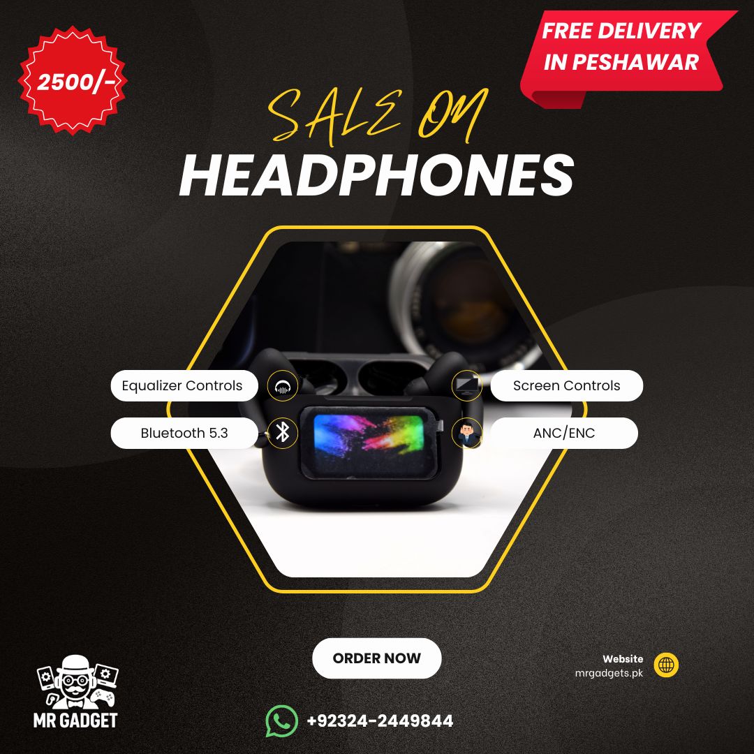 A9 pro Equalizer Control Ear Buds